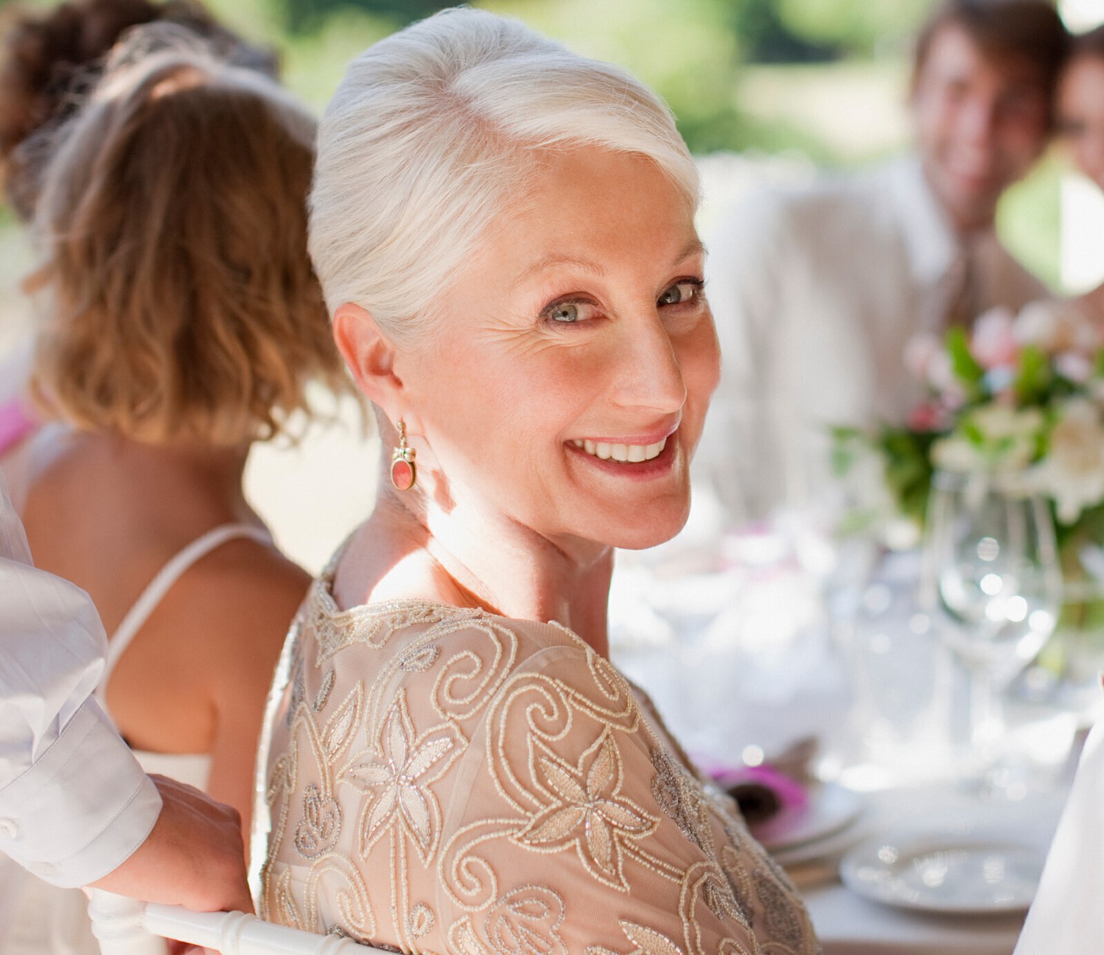 Jupiter med spa model smiling