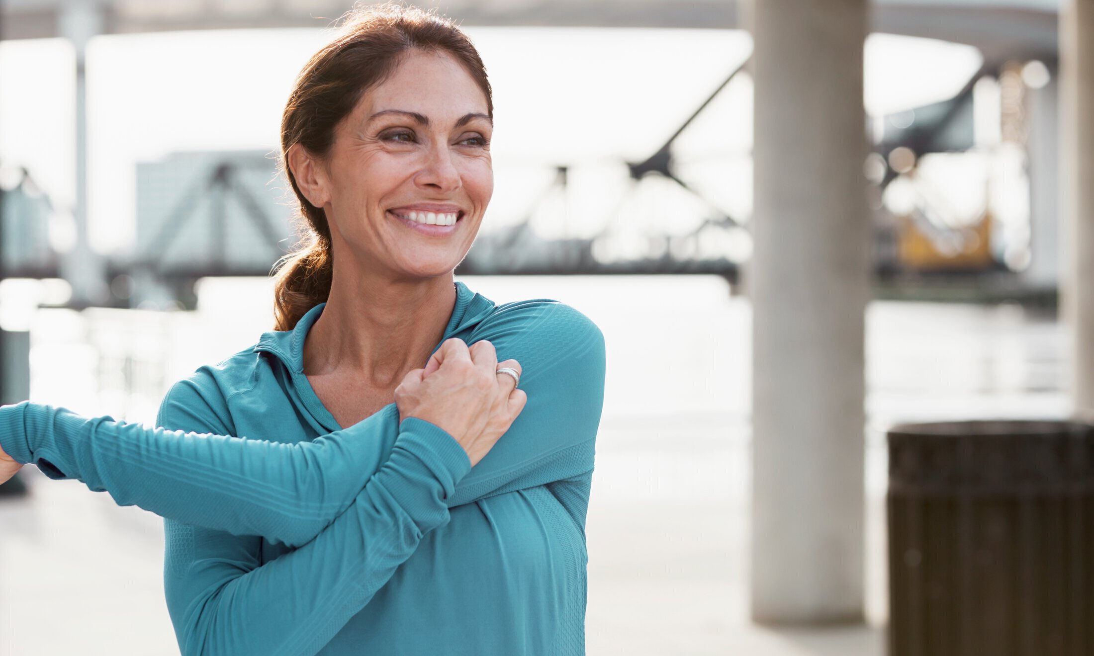 Jupiter med spa model smiling